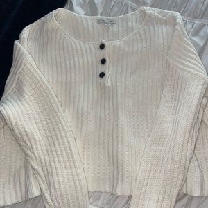 Cropped American eagle sweater! Size small